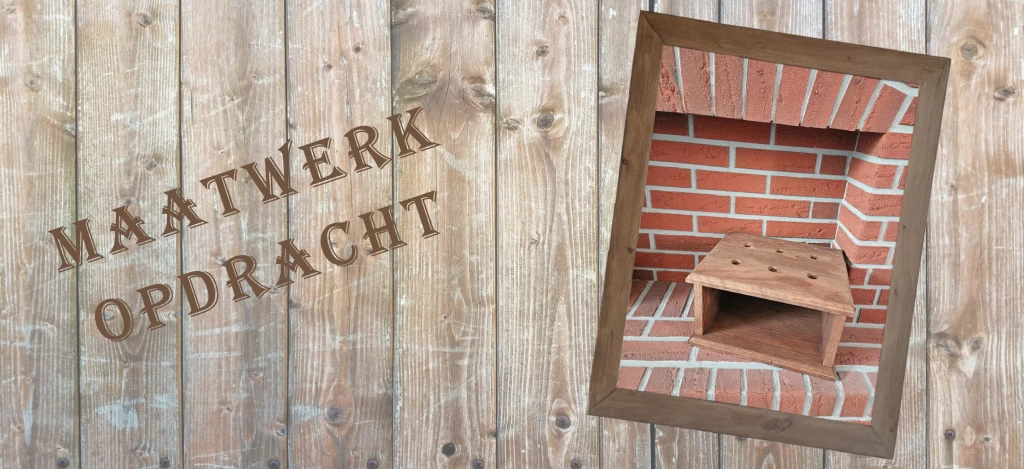 Maatwerk service opdracht: Stoofje van eikenhout