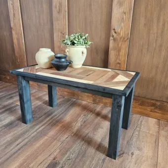 Sfeerfoto van mozaïek landelijke bijzettafel