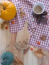 Sfeerfoto snijplankje met herfstprint