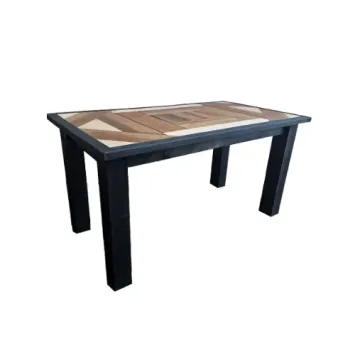 Sfeervolle landelijke bijzettafel smalle salontafel