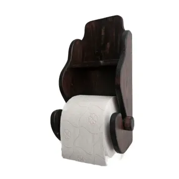 Etra afbeelding van sierlijke toiletrolhouder